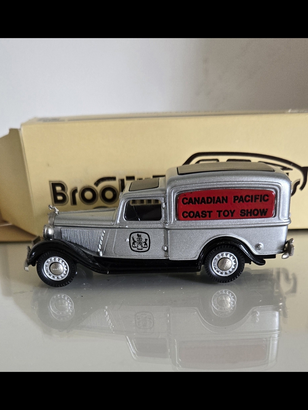 No.18 1936 Dodge Van Brooklin Models.  Canadian Pacific Coast Toy Show.  1:43
